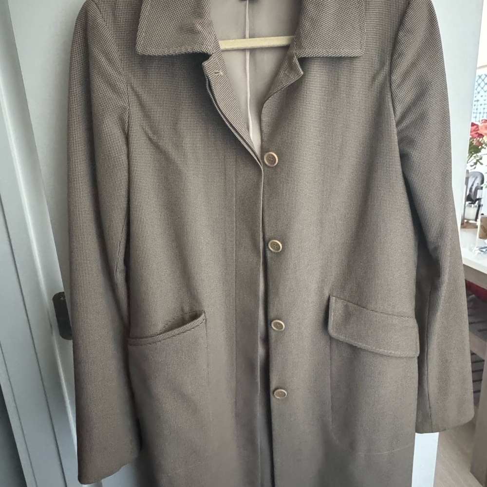 Theory Tan Trench Coat for Women